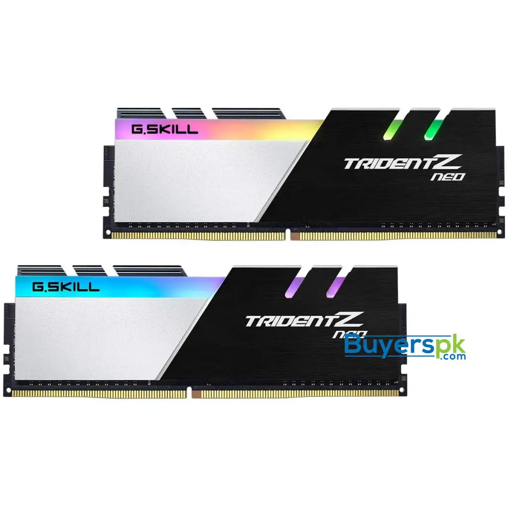 G.skill Trident Z Neo Series 16gb (2 X 8gb) Sdram Ddr4 Desktop Memory (f4-3600c18d-16gtzn) - RAM Price in Pakistan G.skill Trident Z Neo Series 16gb (2 X 8gb) Sdram Ddr4 Desktop Memory (f4-3600c18d-16gtzn) - RAM Price in Pakistan